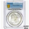 Image 1 : 1884-CC Morgan Silver Dollar PCGS MS63