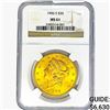 Image 1 : 1906-S $20 Gold Double Eagle NGC MS61