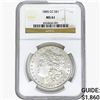 Image 1 : 1885-CC Morgan Silver Dollar NGC MS61