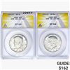 Image 1 : 1966 [2] Kennedy Half Dollar ANACS SP64 SMS DBL DI