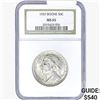 Image 1 : 1937 Boone Half Dollar NGC MS65
