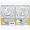 Image 2 : 1966 [2] Kennedy Half Dollar ANACS SP65 SMS DBL DI