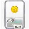 Image 2 : 1914 $5 Gold Half Eagle NGC MS62