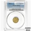Image 1 : 1871 Seated Liberty Half Dime PCGS MS62
