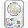 Image 2 : 1884-CC Morgan Silver Dollar NGC MS65