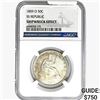 Image 1 : 1859-O Seated Lib. 50C NGC Shipwreck Effect SS REP