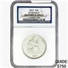 Image 1 : 1857 Seated Lib. 50C NGC Shipwreck Effect SS REP.