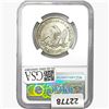Image 2 : 1858 Seated Lib. 50C NGC Shipwreck Effect SS REP.