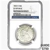 Image 1 : 1860-O Seated Lib. 50C NGC Shipwreck Effect SS REP