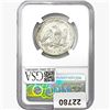 Image 2 : 1860-O Seated Lib. 50C NGC Shipwreck Effect SS REP