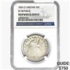 Image 1 : 1854-O Seated Lib. 50C NGC Shipwreck Effect SS REP