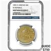 Image 1 : 1855-O Seated Lib. 50C NGC Shipwreck Effect SS REP