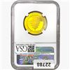 Image 2 : 2016 1/2oz. Gold 200 Yuan China Panda NGC MS70