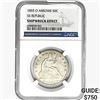 Image 1 : 1855-O Seated Lib. 50C NGC Shipwreck Effect SS REP