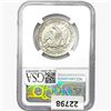 Image 2 : 1859-O Seated Lib. 50C NGC Shipwreck Effect SS REP