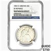 Image 1 : 1854-O Seated Lib. 50C NGC Shipwreck Effect SS REP