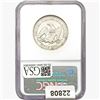 Image 2 : 1855-O Seated Lib. 50C NGC Shipwreck Effect SS REP
