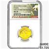 Image 1 : 2016 .2822oz. Gold 100Yuan China Panda NGC MS70