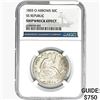 Image 1 : 1855-O Seated Lib. 50C NGC Shipwreck Effect SS REP