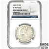 Image 1 : 1860-O Seated Lib. 50C NGC Shipwreck Effect SS REP