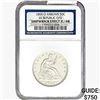 Image 1 : 1855-O Seated Lib. 50C NGC Shipwreck Effect (C)AU