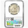 Image 2 : 1860-O Seated Lib. 50C NGC Shipwreck Effect SS REP