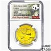 Image 1 : 2017 1.05oz. Gold China Panda 500 Yuan NGC MS70 FD