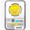 Image 2 : 2017 1.05oz. Gold China Panda 500 Yuan NGC MS70 FD