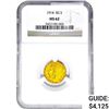 Image 1 : 1914 $2.50 Gold Quarter Eagle NGC MS62