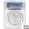 Image 1 : 1890-CC Morgan Silver Dollar PCGS MS63