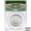 Image 1 : 2014-D Baseball HOF 1st Day of Issue 50C Coin ANAC