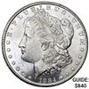 Image 1 : 1884-CC Morgan Silver Dollar   UNC