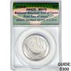 Image 1 : 2014-D Baseball HOF 1st Day of Issue 50C Piece ANA