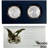 Image 1 : 2012 Proof and Rev. Proof 1oz Silver Eagle Set [2