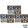 Image 1 : 2011-2013 Silver US Proof Sets [42 Coins]