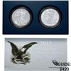 Image 1 : 2012 Proof and Rev. Proof 1oz Silver Eagle Set [2