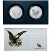 Image 2 : 2012 Proof and Rev. Proof 1oz Silver Eagle Set [2