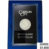 Image 1 : 1883-CC Morgan Silver Dollar   GSA