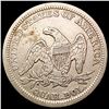 Image 2 : 1855 Seated Liberty Quarter CLOSELY UNCIRCULATED