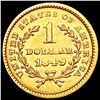 Image 2 : 1849 Rare Gold Dollar CLOSELY UNCIRCULATED