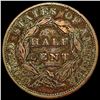 Image 2 : 1834 Classic Head Half Cent CLOSELY UNCIRCULATED