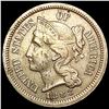 Image 1 : 1883 Nickel Three Cent CLOSELY UNCIRCULATED