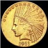 Image 1 : 1911 $10 Gold Eagle CLOSELY UNCIRCULATED