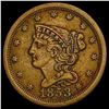 Image 1 : 1853 Braided Hair Half Cent CLOSELY UNCIRCULATED