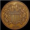 Image 1 : 1869 Two Cent Piece CLOSELY UNCIRCULATED
