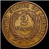 Image 2 : 1869 Two Cent Piece CLOSELY UNCIRCULATED