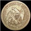 Image 2 : 1847-O Seated Liberty Quarter NICELY CIRCULATED