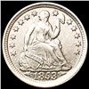 Image 1 : 1853 Arws Seated Liberty Half Dime CLOSELY UNCIRCU