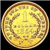 Image 2 : 1854 Rare Gold Dollar UNCIRCULATED