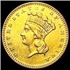 Image 1 : 1872 Rare Gold Dollar CLOSELY UNCIRCULATED